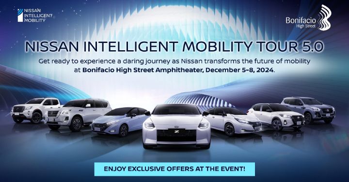 A photo of Nissan’s current product line-up