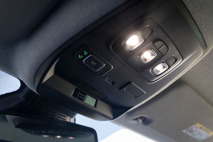 Ujęcie detalu wnętrza Nissan Primastar LCV