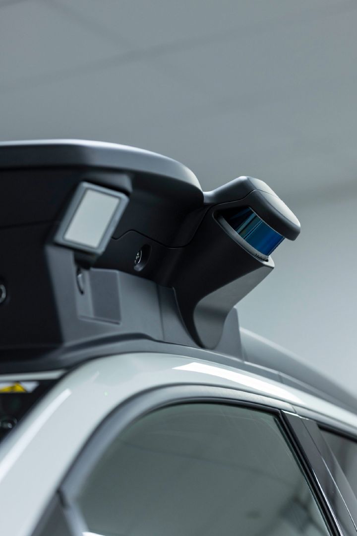 Static close-up shot of evolvAD sensors