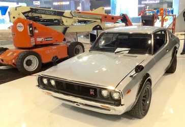 Vintage Nissan GT-R at NYIAS