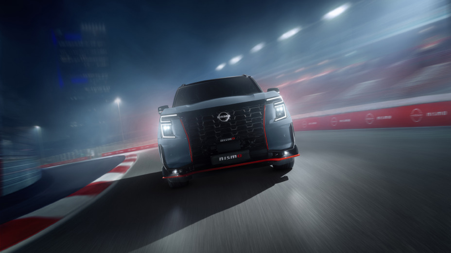 All-New Nissan Patrol NISMO on track - front