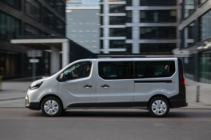 Ujęcie dynamiczne nadwozia Nissan Primastar LCV