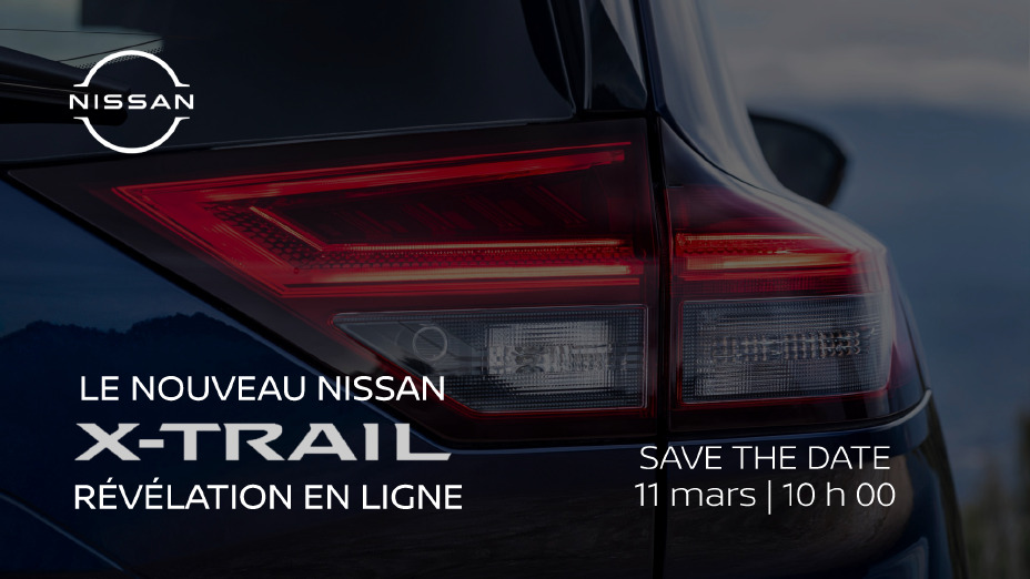 Teaser banner 2026 Nissan X‑Trail