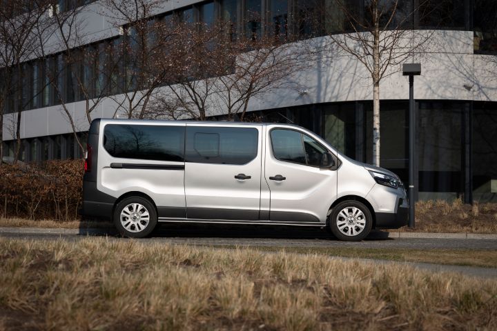 Ujęcie statyczne nadwozia Nissan Primastar LCV