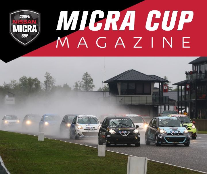 An image of the Nissan Micra Cup Magazine cover