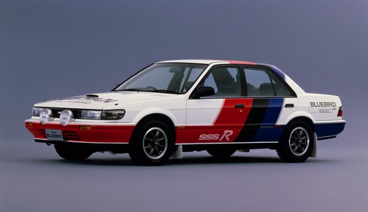 NISSAN BLUEBIRD SSS-R 1987トリコロール　ハイストーリー NISSAN BLUEBIRD SSS-R 1987トリコロール ハイストーリー Amazon