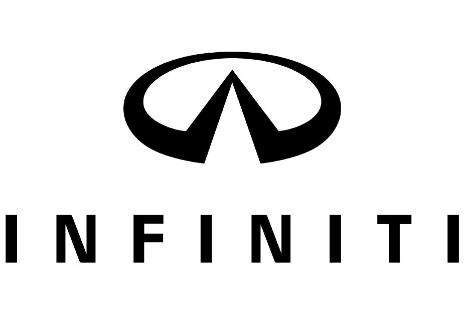 Infiniti logo close up