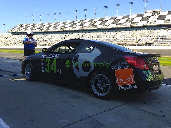 Skullcandy Nissan Altima Fastest in Final Practice Session at Daytona