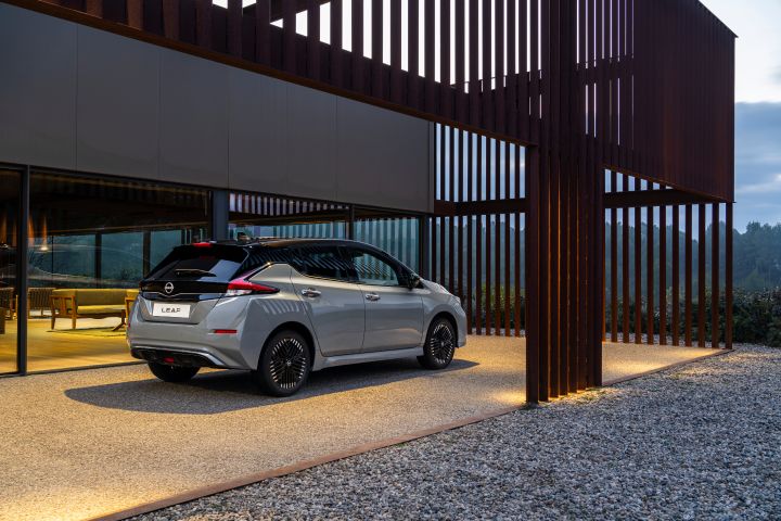 Extra glans voor vernieuwde Nissan LEAF