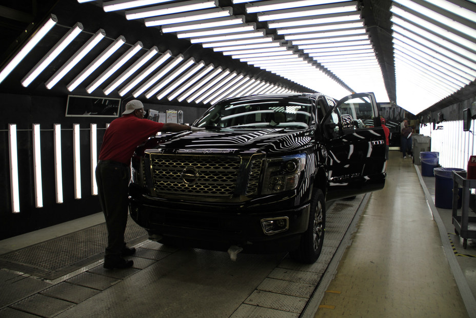 Allnew Nissan TITAN XD fullsize pickup production begins