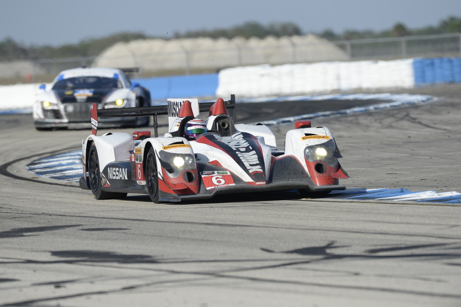 Muscle Milk Pickett Racing Nissan ORECA at Sebring