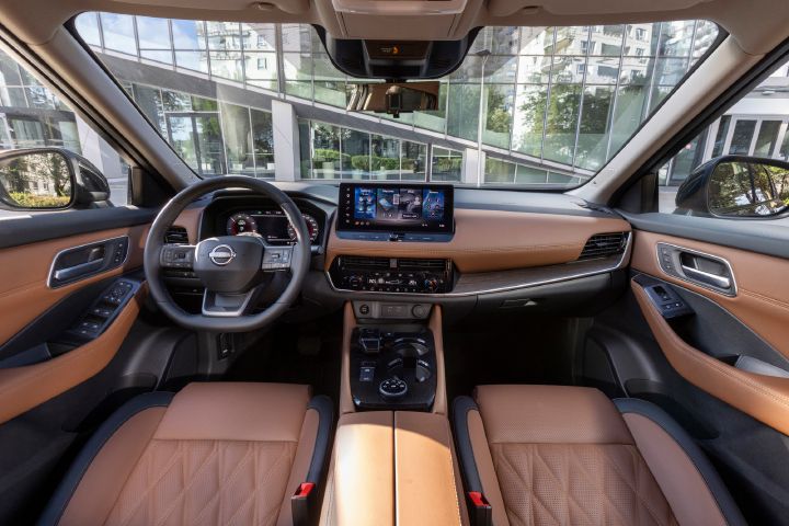 Nowy Nissan X‑Trail Tekna+ – wnętrze