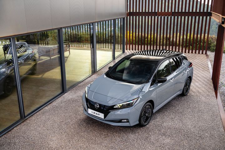 Extra glans voor vernieuwde Nissan LEAF