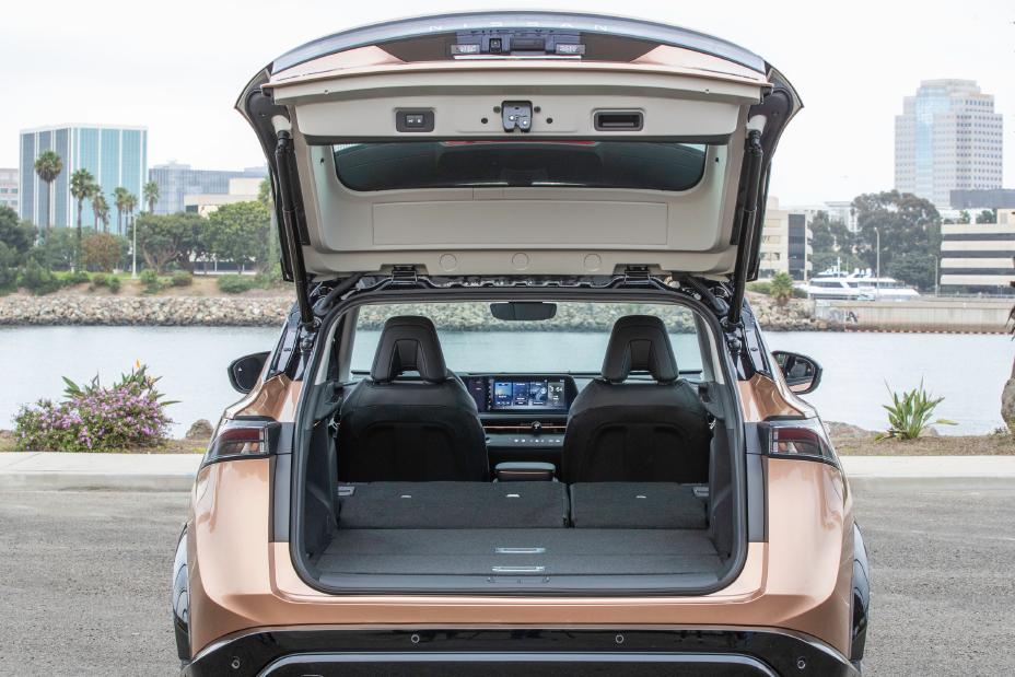 The trunk of the 2023 Nissan ARIYA.