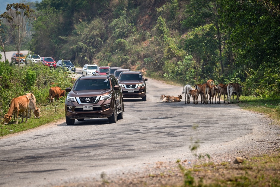 Nissan takes the all-new Terra from Thailand to Myanmar, proving it really can "Go Anywhere"