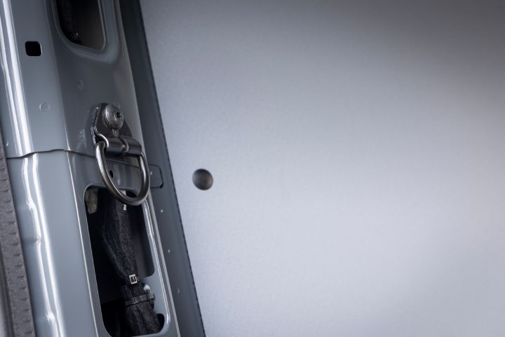 Ujęcie detalu wnętrza Nissan Interstar LCV