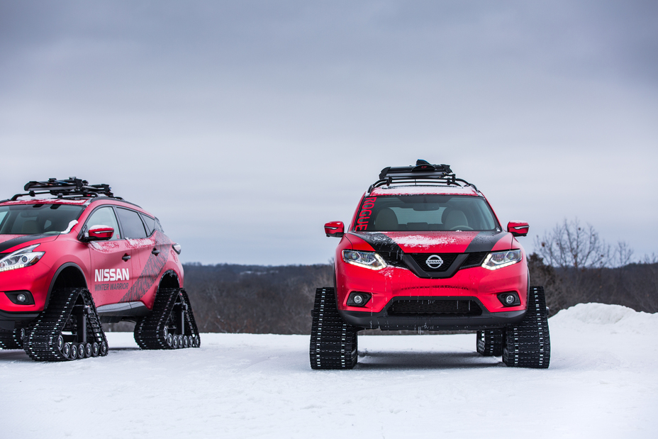 Nissan presenta su nuevo trío de vehículos concepto "Winter Warrior" para el Auto Show de Chicago 2016