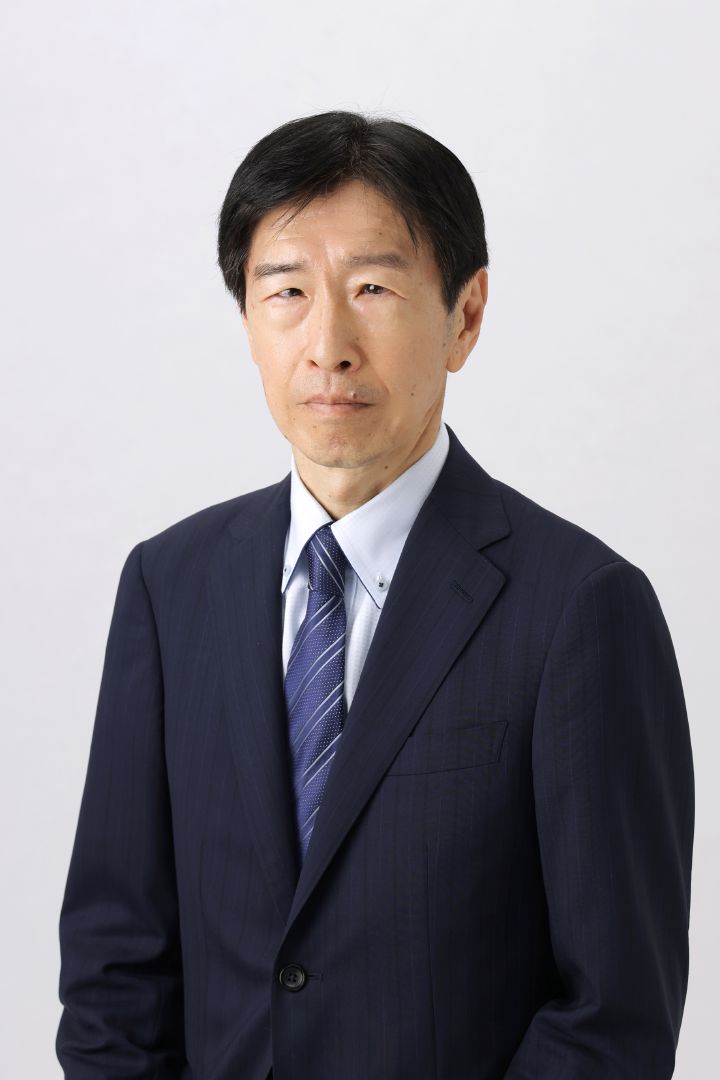 Portrait of Junichi Shinbo (suit, tie)