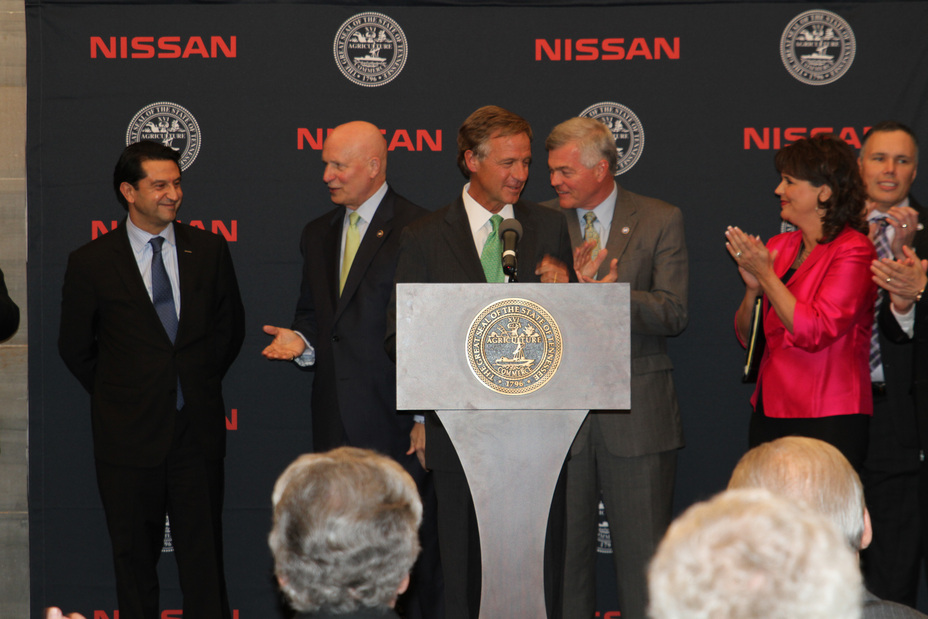 1,000 new jobs will result from a new supplier park for Nissan in Tennessee