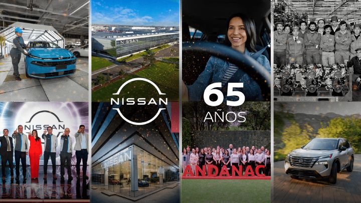 Collage con hitos importantes en México