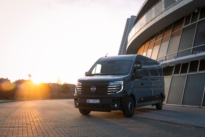 Ujęcie statyczne nadwozia Nissan Interstar LCV