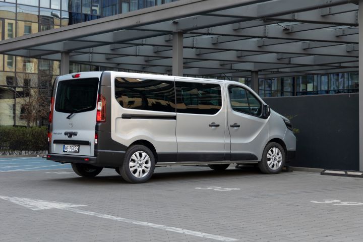 Ujęcie statyczne nadwozia Nissan Primastar LCV