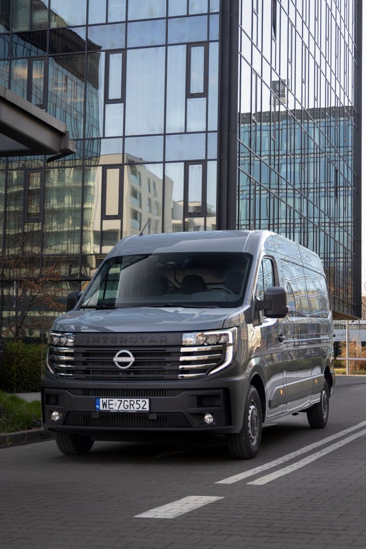 Ujęcie statyczne nadwozia Nissan Interstar LCV