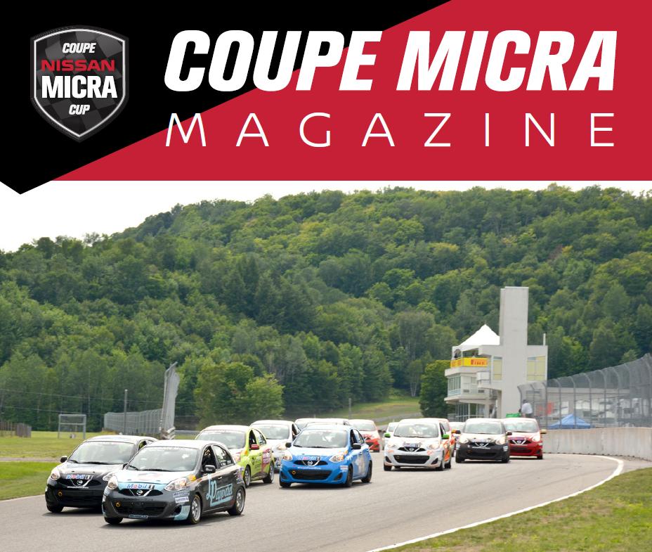Couverture du magazine Coupe Nissan Micra.