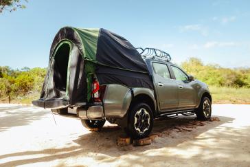 Acampar en una Nissan Frontier, una alternativa para los más aventureros