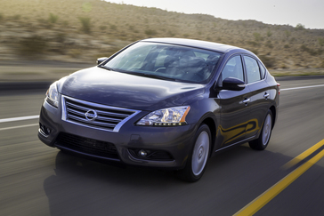 Nissan's all-new 2013 Sentra continues the brand's product onslaught as the third of five all-new vehicles being introduced in a 15-month period. Like the recently unveiled Nissan Altima and Pathfinder, the redesign of Sentra focuses on class-above design standards inside and out, as well as efficiency in engineering.