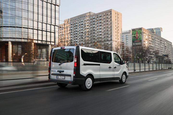 Ujęcie dynamiczne nadwozia Nissan Primastar LCV