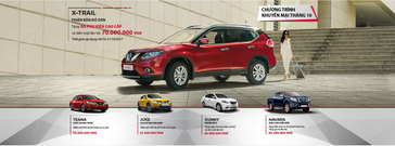 Promotion in October, 2017 of Nissan Vietnam and TCIE Vietnam