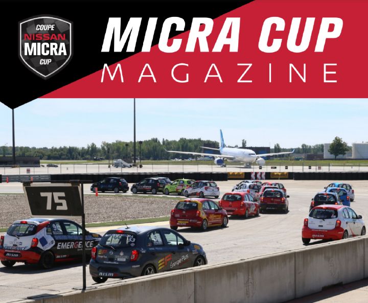 An image promoting the Nissan Micra Cup