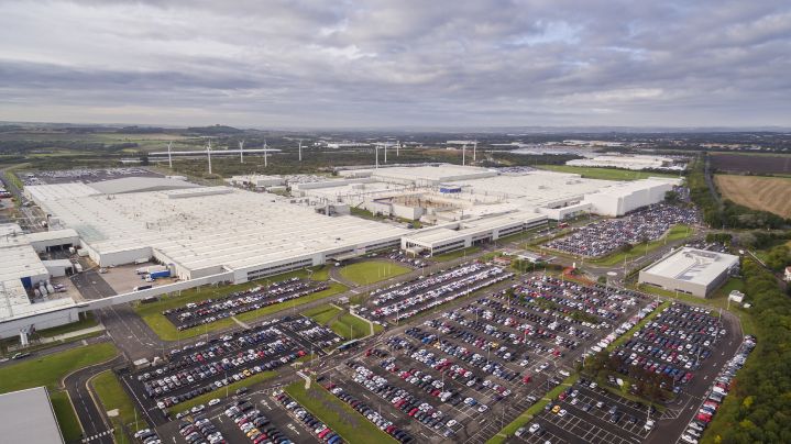 Overview shot of Nissan's Sunderland Plant