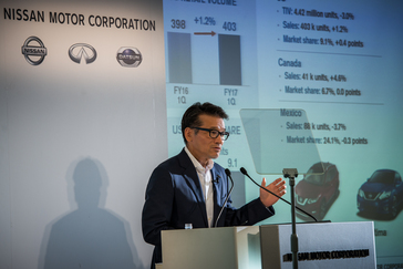 Nissan Motor Co., Ltd. today announced first quarter financial results for the three months to June 30, 2017.