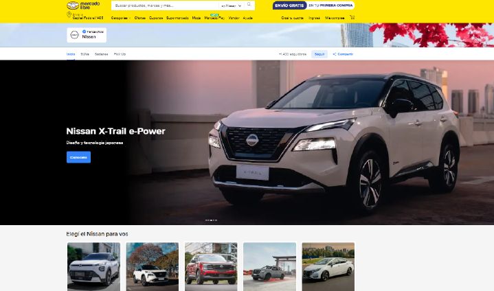 Foto de la Tienda Oficial de Nissan Argentina en Mercado Libre