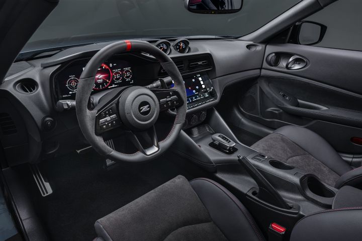 Nissan Z NISMO interior three-quarter dash