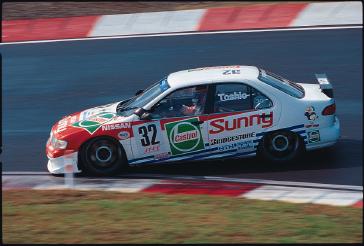 Nissan Sunny second and third in JTCC Rd.13 & 14 races in