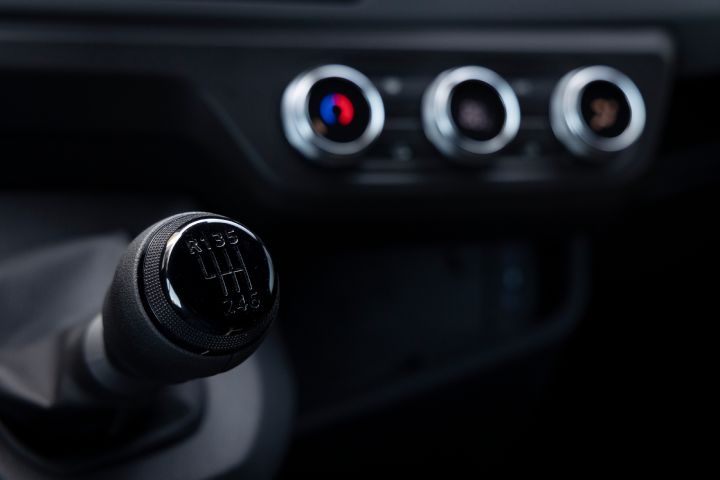 Ujęcie detalu wnętrza Nissan Interstar LCV