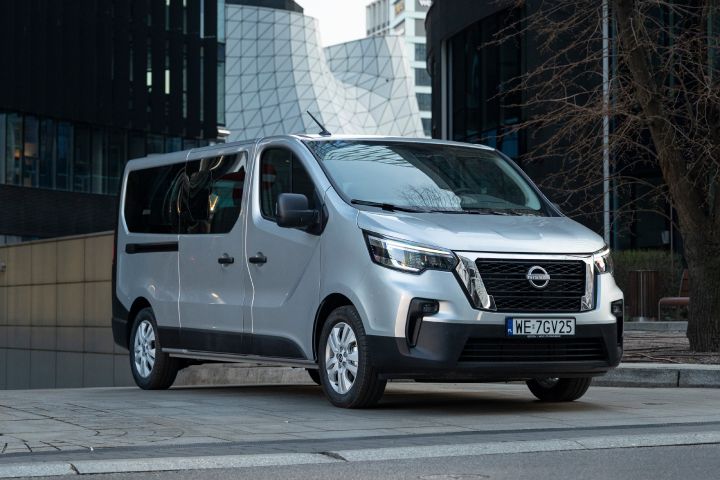 Ujęcie statyczne nadwozia Nissan Primastar LCV