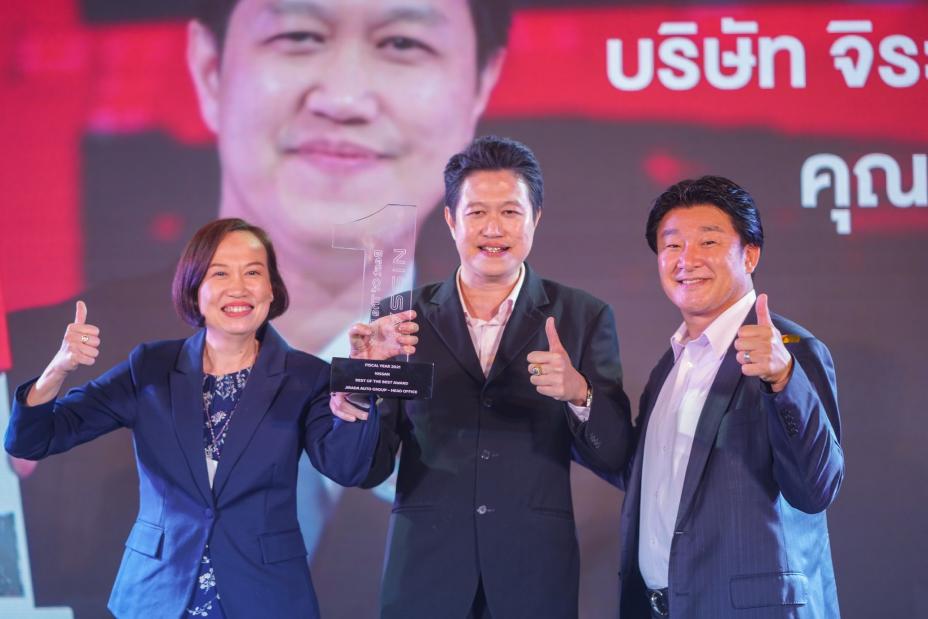 Nissan names Jirada Auto Group “Best of the Best Dealer Award 2021” winner