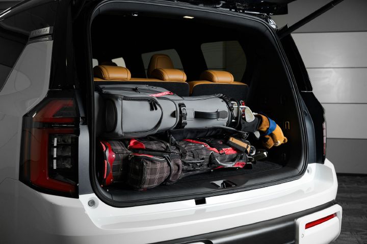Two golf club bags in