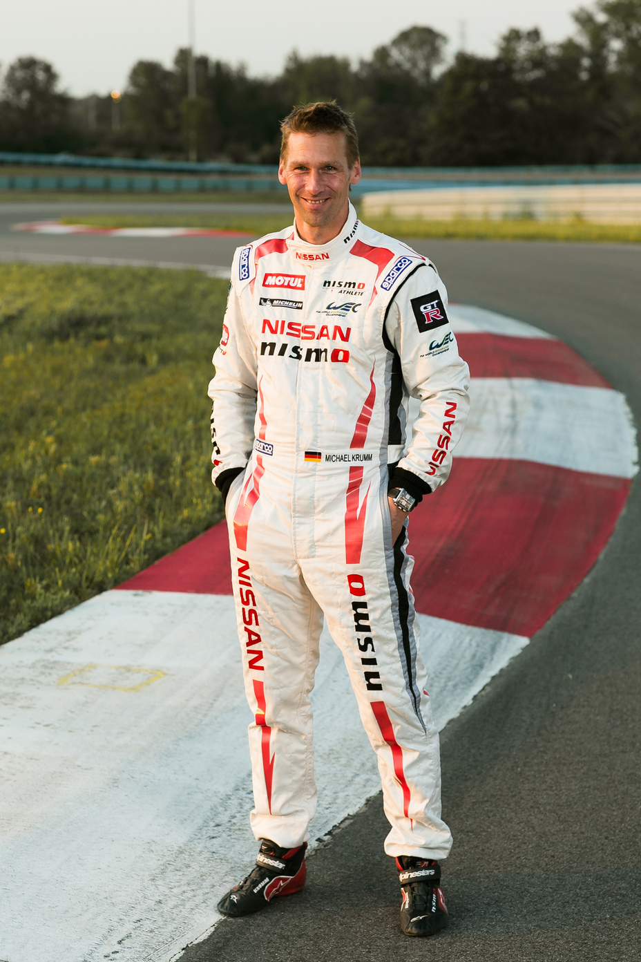 Dominic Lessard Driver Nissan's Le Mans drivers