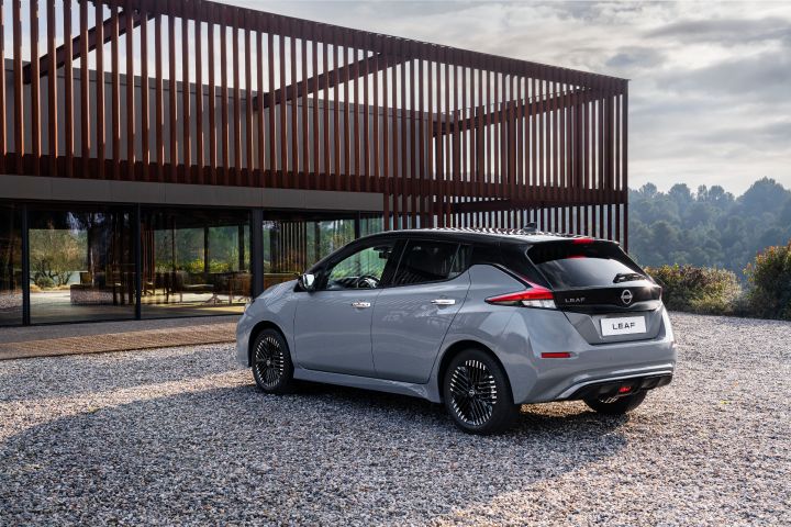 Extra glans voor vernieuwde Nissan LEAF