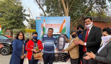 Nissan India celebrates the 72nd Republic Day with pan-India deliveries of 720+ Nissan Magnite SUVs