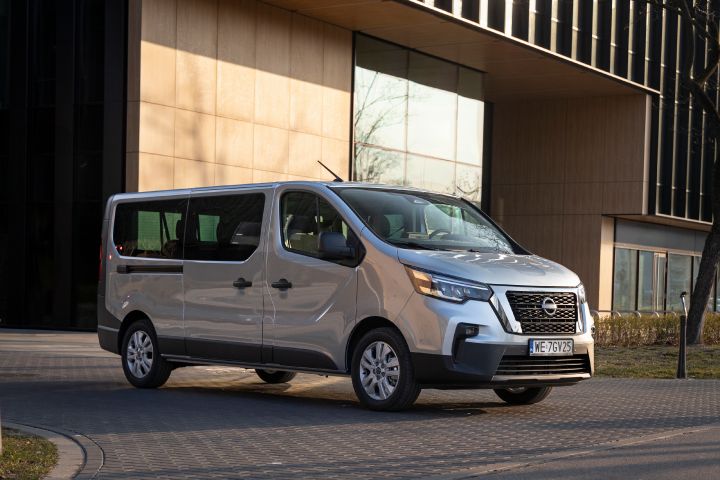 Ujęcie nadwozia Nissan Primastar LCV