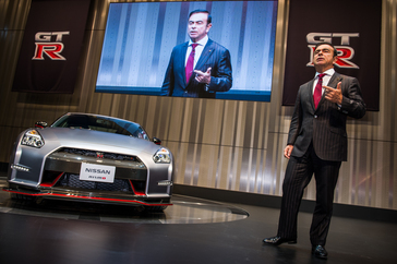 TOKYO (November 19, 2013) - On a stage, under lights and before the flash of cameras, the new Nissan GT-R and GT-R NISMO bowed on the eve of the Tokyo International Motor Show.