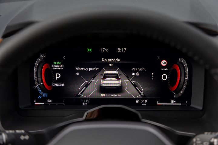 Nowy Nissan X‑Trail Tekna+ – wnętrze