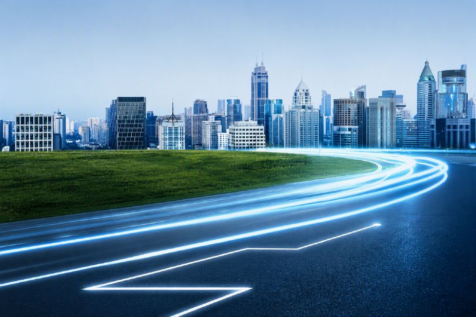 Imagen de ciudad futurista