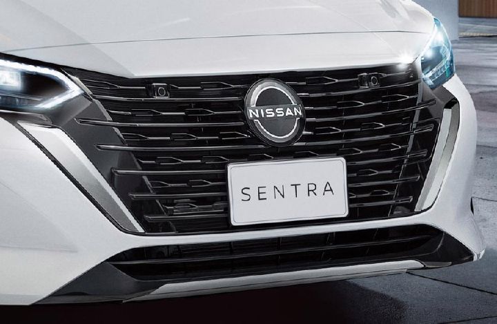 Frente del Nuevo Nissan Sentra